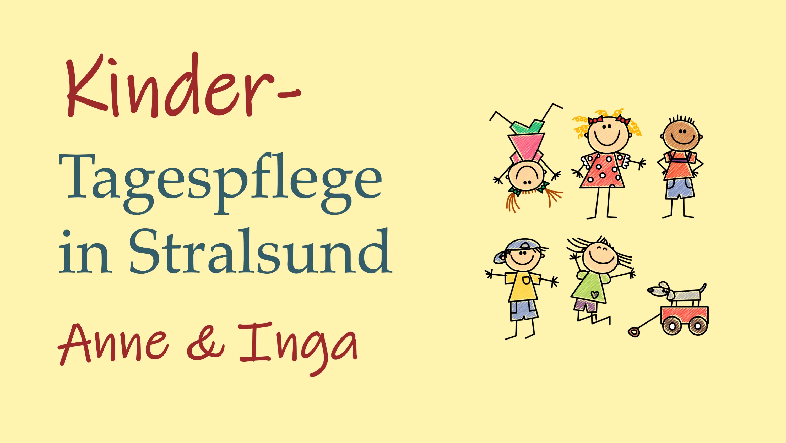 Kindertagespflege in Stralsund – Anne & Inga